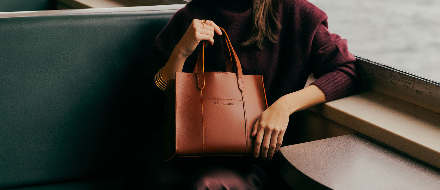 Leather Purses & Handbags