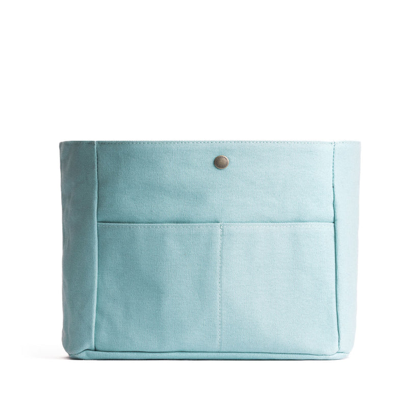 Dusty Blue*Classic*Medium  | Medium canvas bag insert for organization