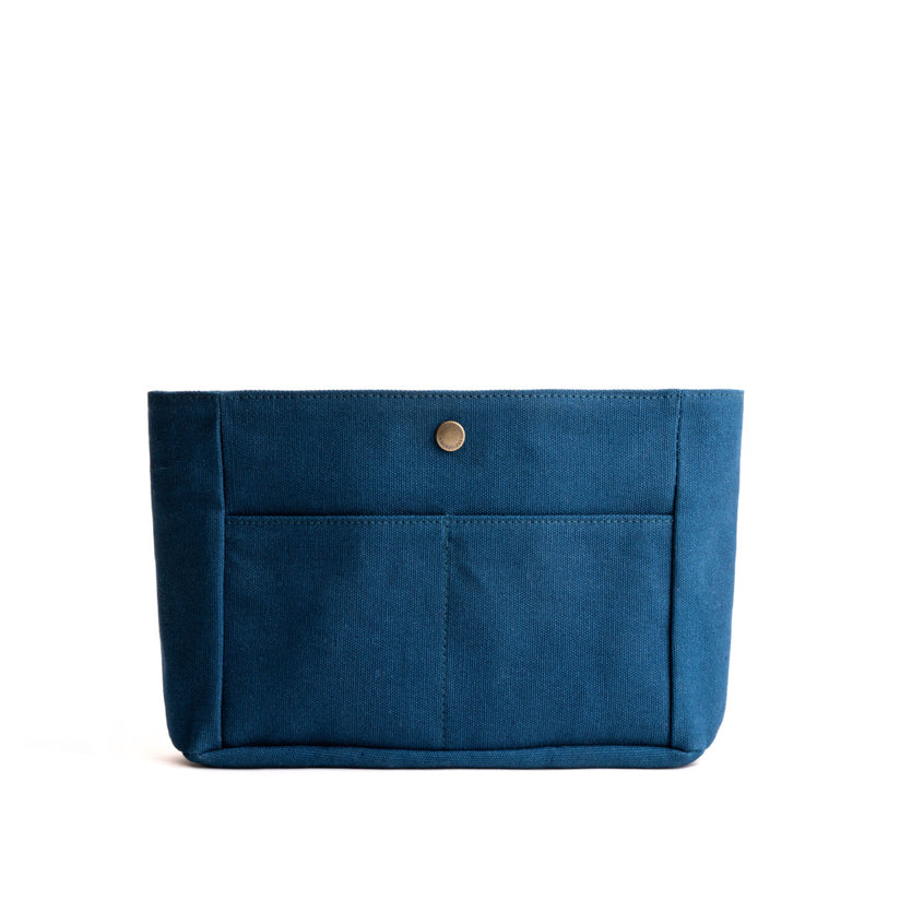 Naples Blue*Classic*Small | Small canvas bag insert for organization