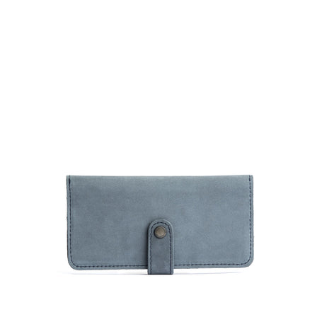 Storm | Leather wallet with snap closed