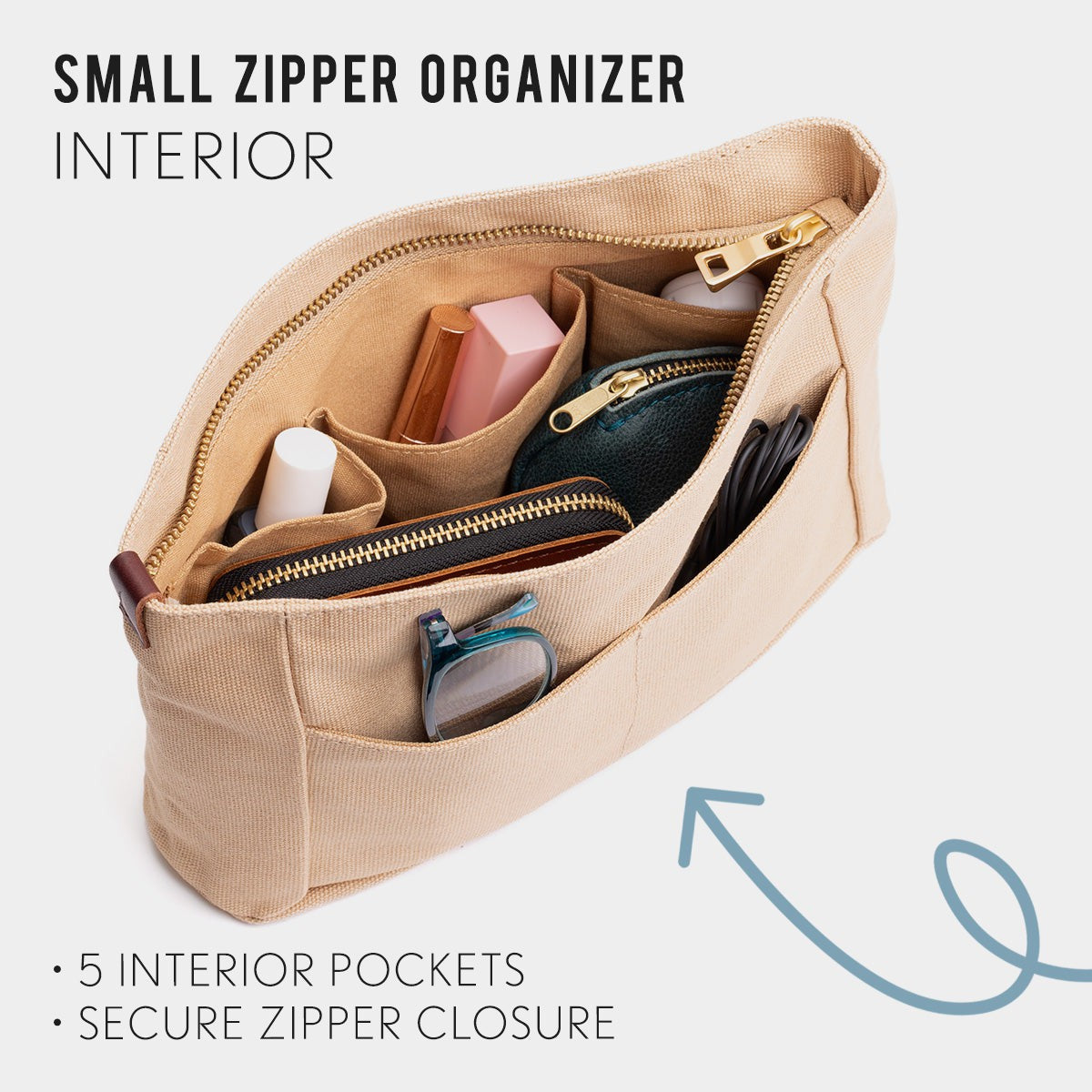 ANY*Zipper*Small | infographic
