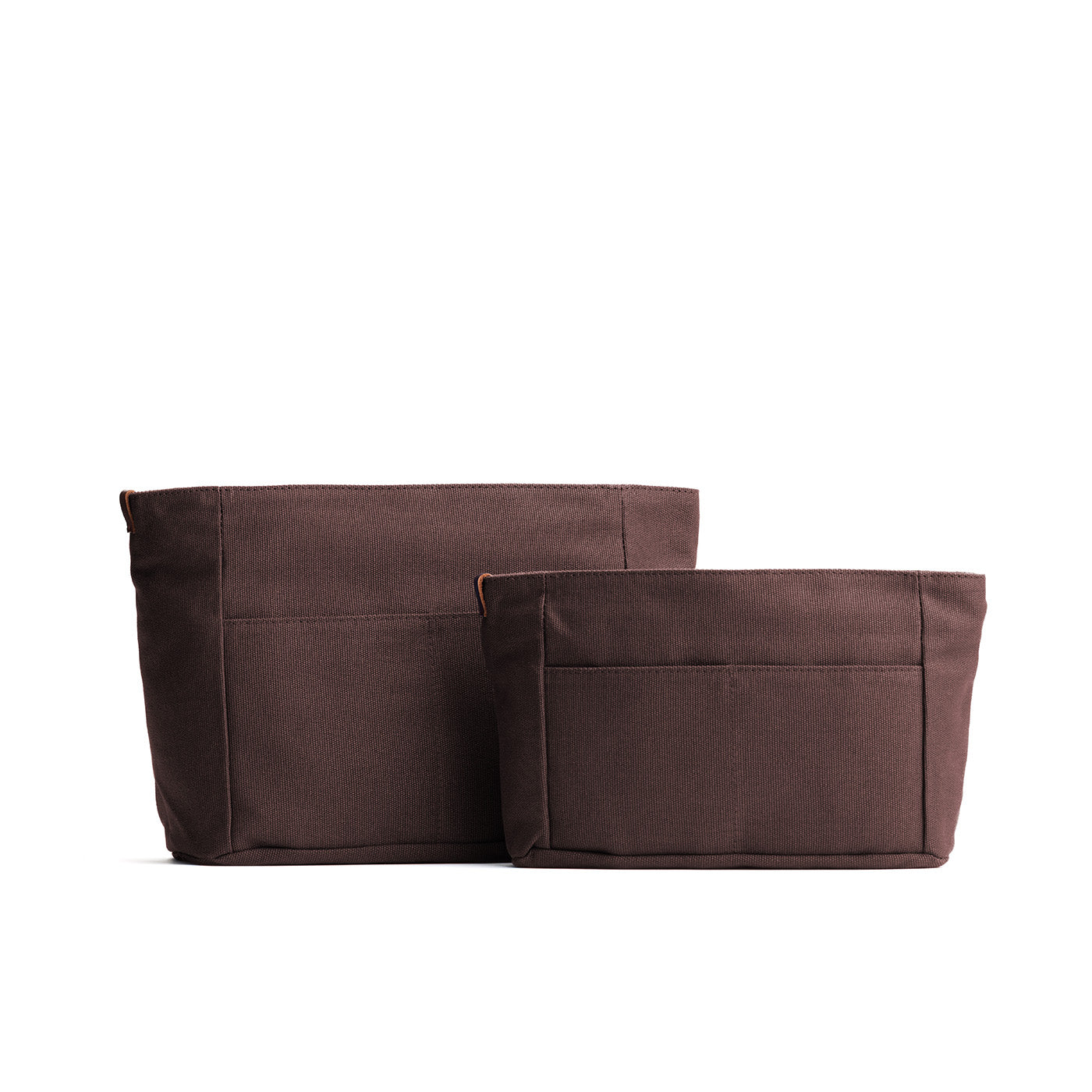 Java Bean*Zipper | Small and Medium Canvas Organizers side by side
