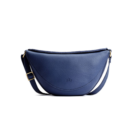 Molino Blue*Large | Half circle shaped sling bag