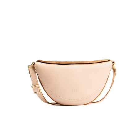 Moonflower*Large | Half circle shaped sling bag