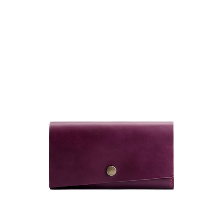 Lollipop | Leather wallet with snap closure