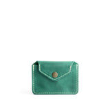 Surf | Small leather wallet with snap closure