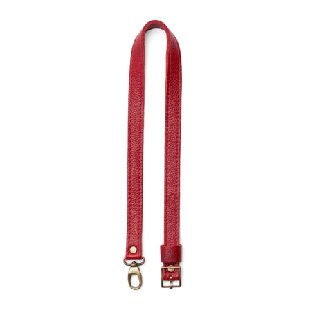 Chili Red | Leather Crossbody Bag strap extender