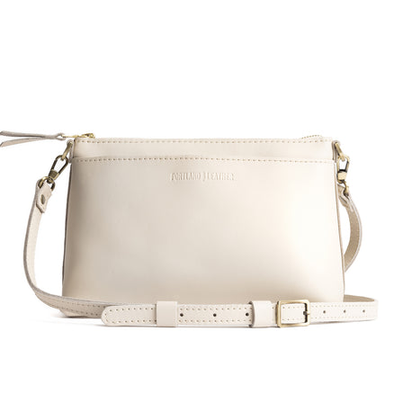  Bone*Classic | Zip top petite crossbody bag with detachable strap