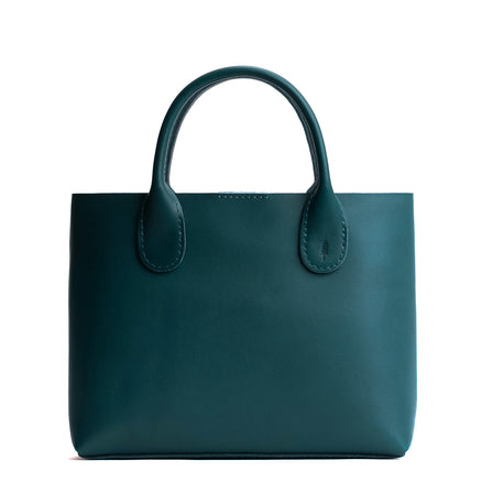 Harbor*Large*Classic | Mid-size tote purse with  structured leather handles and crossbody strap